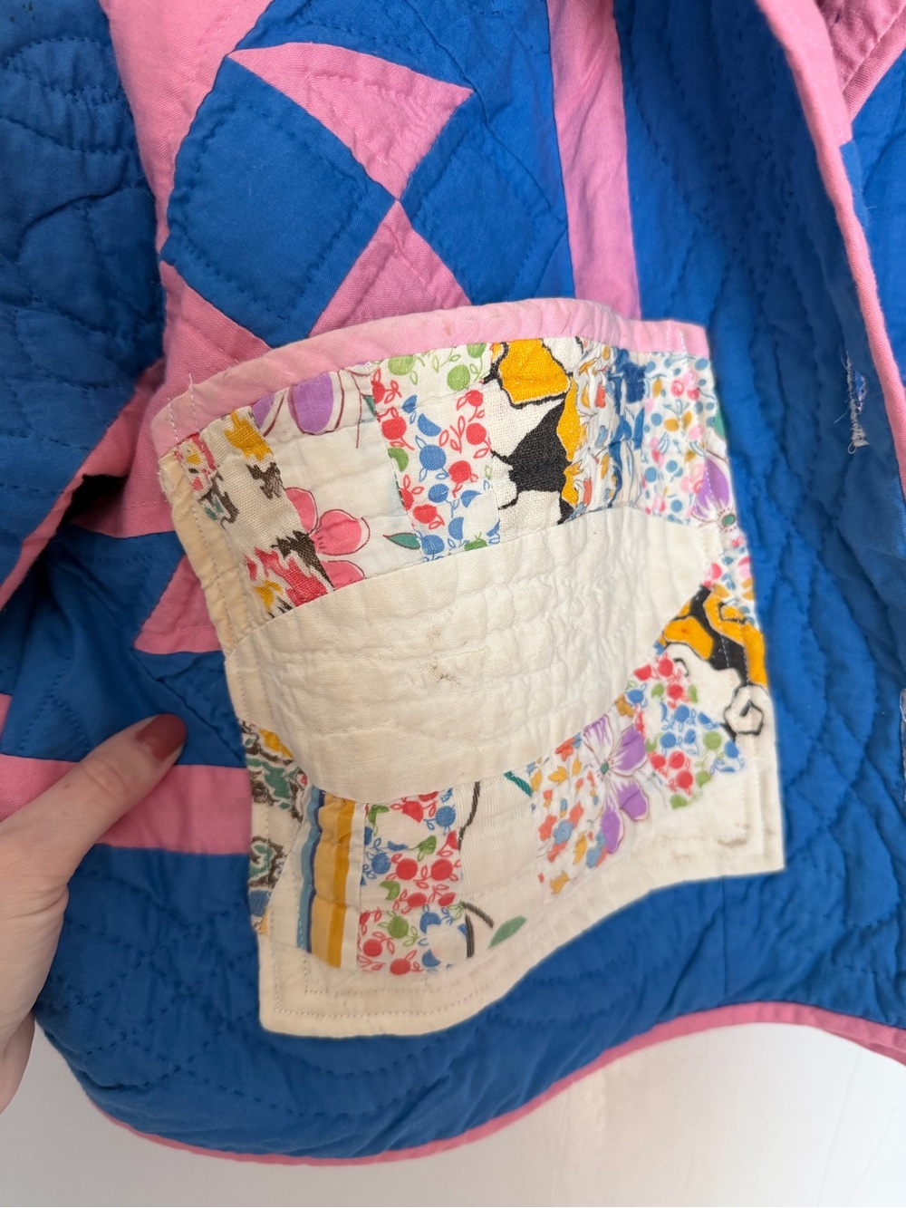 Handmade Quilted Jacket - Picture 4 of 9